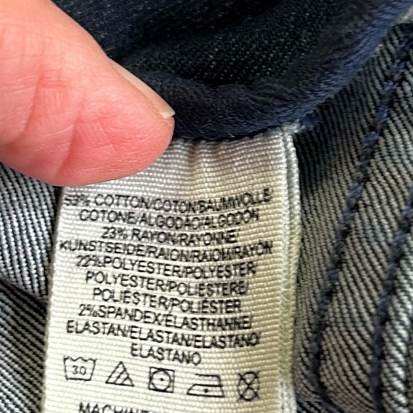 FREE PEOPLE WOMENS FLARE BELL BOTTOM JEANS BOHO SZ 31 - Picture 8 of 11